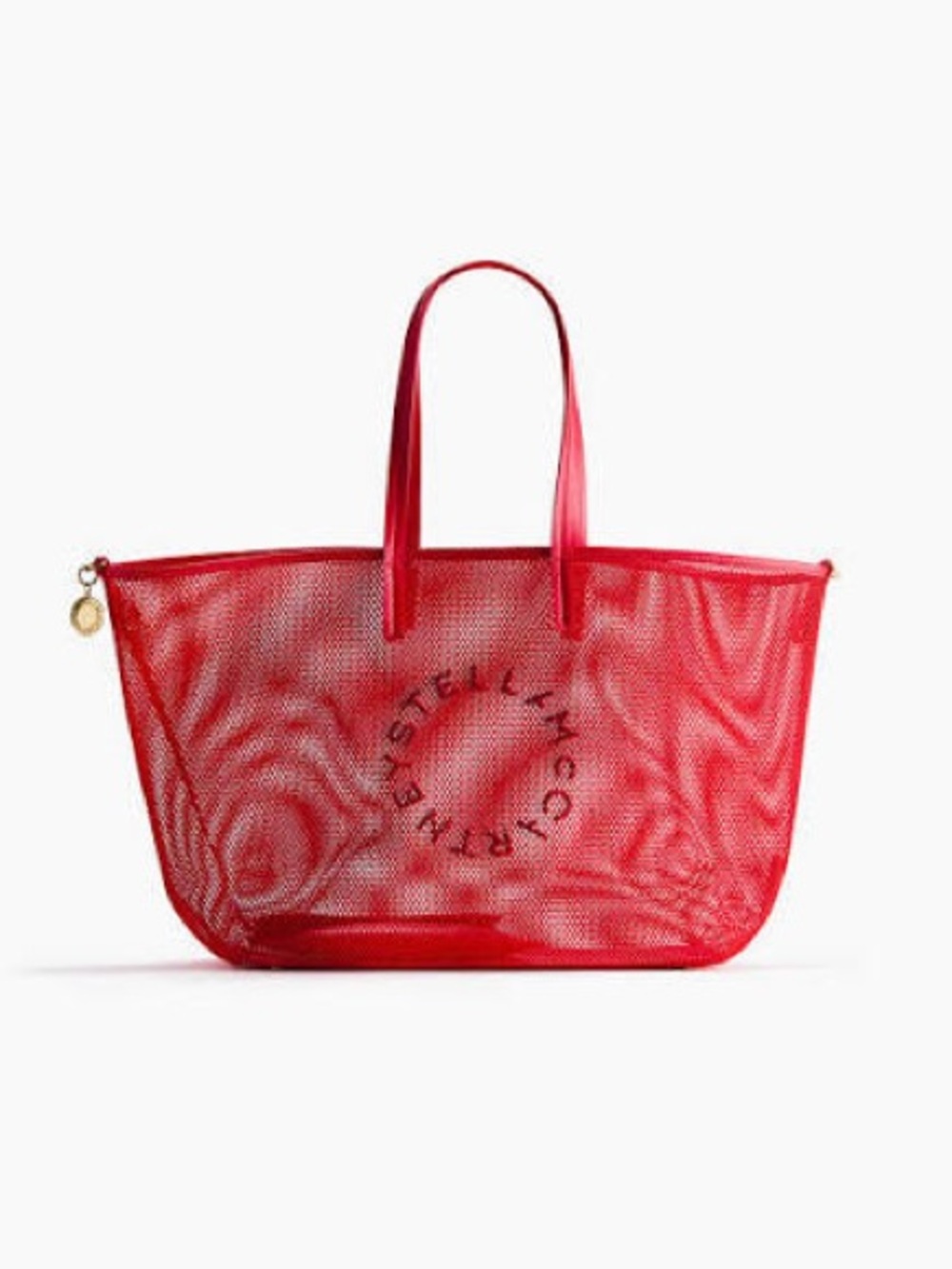 Stella McCartney Red Mesh Tote